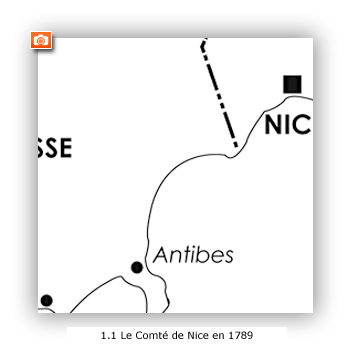 Le Comté de Nice en 1789