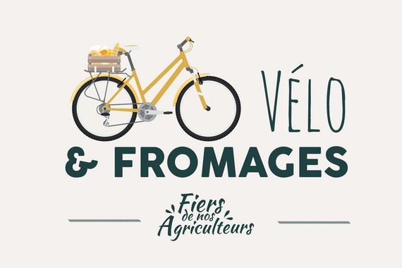 Vélo et fromages - fiers de nos agriculteurs