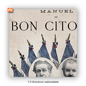 Manuel du "Bon citoyen", brochure nationaliste