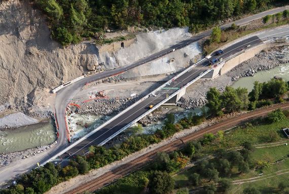 2 - Après : Route Départementale 6204 - Pont du Perthus, suite : octobre 2021 - Image en taille réelle, .JPG 839Ko fenêtre modale
