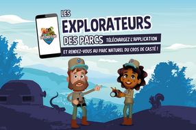 En décembre, partez à l'aventure avec l'application "Les Explorateurs des parcs"