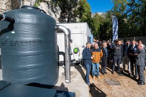 Nouvelle station d'épuration de Gourdon : le Département aux côtés des communes pour préserver la ressource en eau